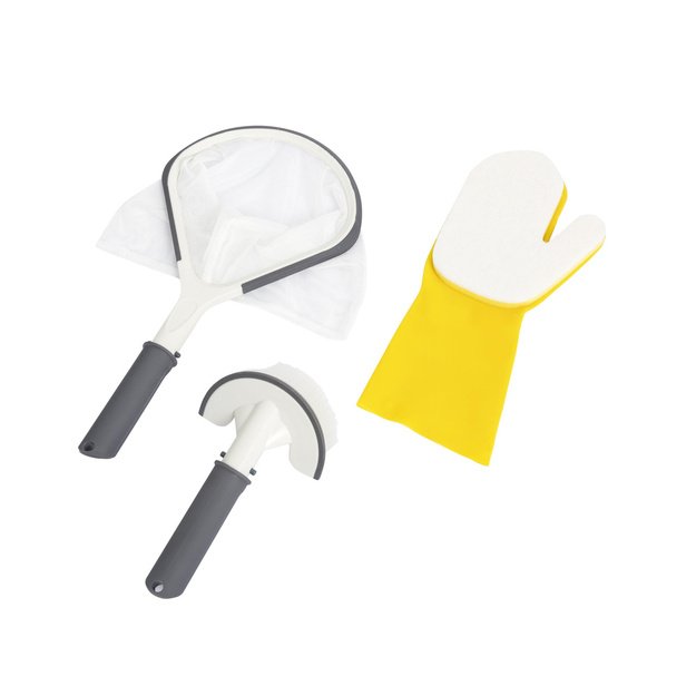 Bestway 60310 SPA Wall Surface Cleaning Kit Glove Brush