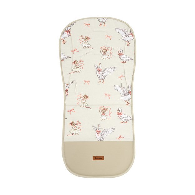 STROLLER INSERT MUSLIN GOOSE AND MOUSE