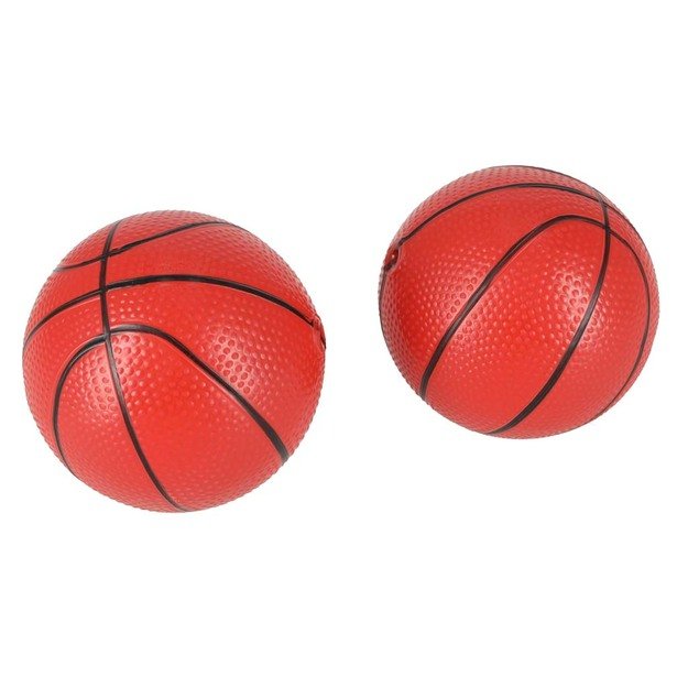Koszyk&oacute;wka gra zręcznościowa sportowa przenośna basketball 2 piłki pompka