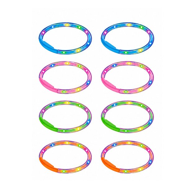 Ringo Throwing Skill Game for Kids LED Glowing Hoops Posts