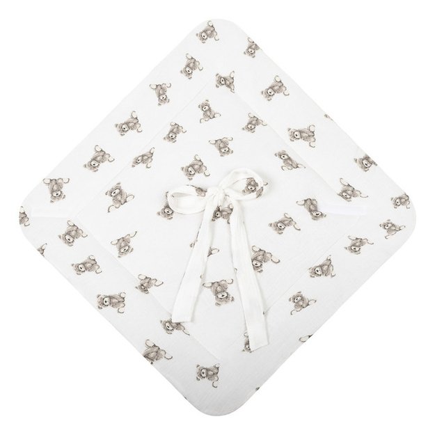 BABY WRAP MUSLIN 75x75 TEDDY BEIGE