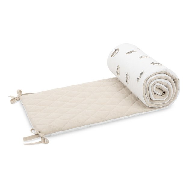 CRIB BUMPER MUSLIN CARS
