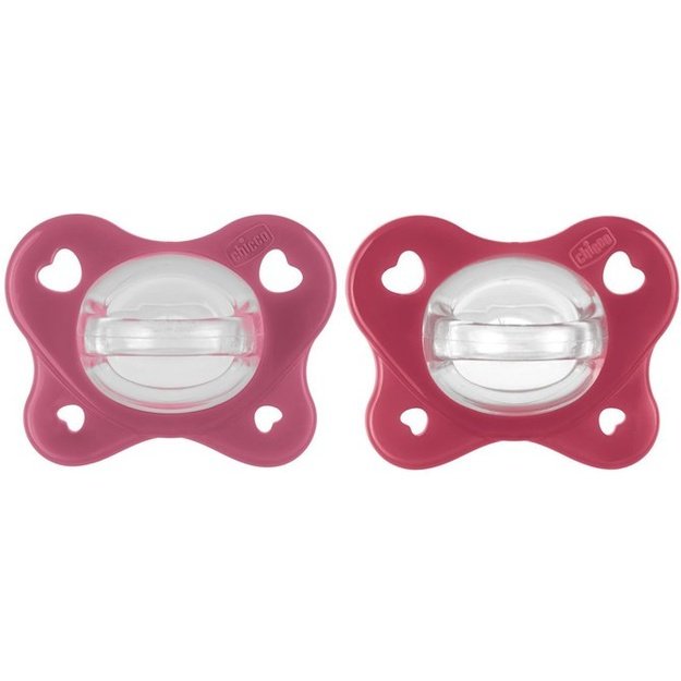 175437 PACIFIER PHYSIOFORMA DUAL SOFT 16-36M 2PCS PINK