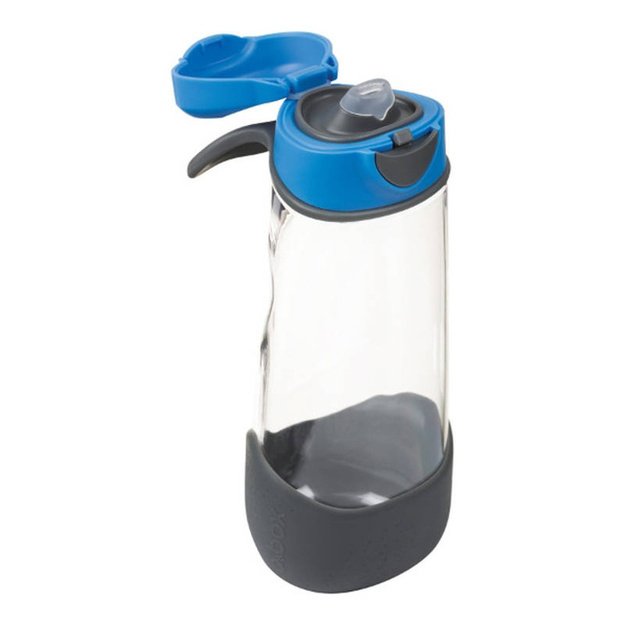 „b.box“ tritano sportinė gertuvė, 600 ml, „Blue Slate“