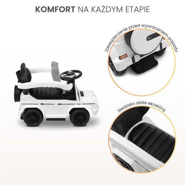 MERCEDES G350 D RIDE-ON WHITE 15