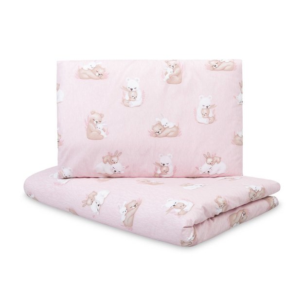 2 PIECE BEDDING COTTON BEAR AND RABBIT 100X135