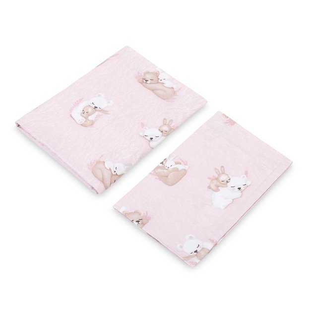 2 PIECE BEDDING COTTON BEAR AND RABBIT 100X135