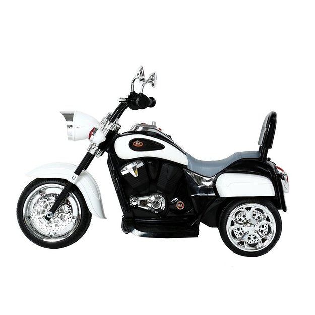 TR1501 Electric Ride-On Motorbike White 2