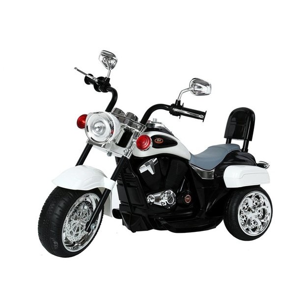 TR1501 Electric Ride-On Motorbike White 3