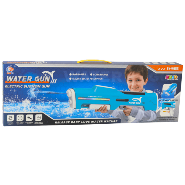 Electric Automatic Water Gun Rifle White 1000ml 61cm