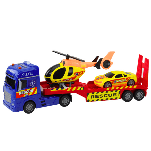 Rescue Kit Truck Helicopter Car Lights Sounds