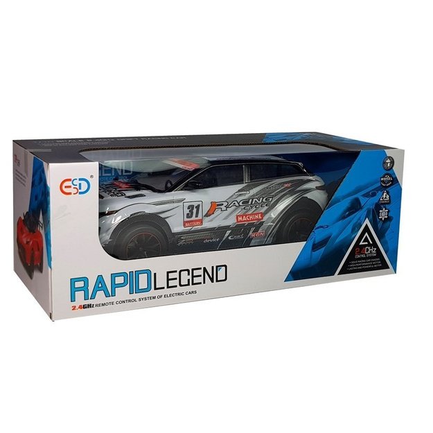 R/C automobilis visureigis 1:10 baltas 4