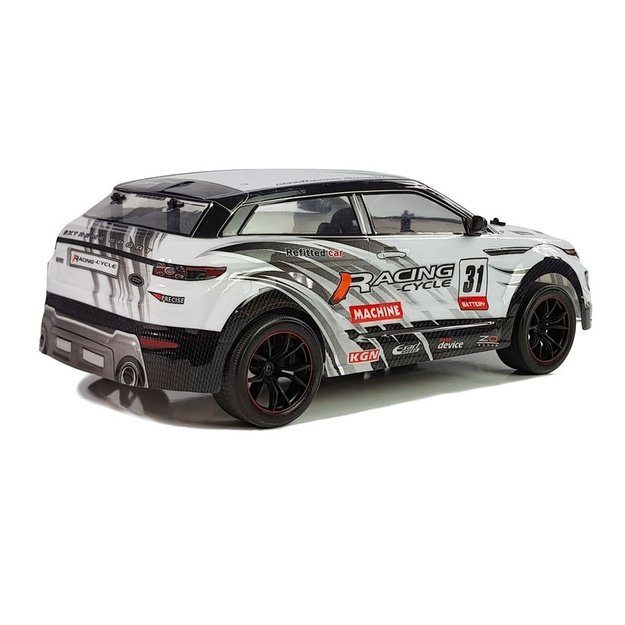 R/C automobilis visureigis 1:10 baltas 2