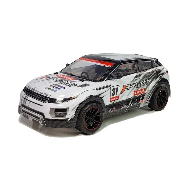 R/C automobilis visureigis 1:10 baltas 1