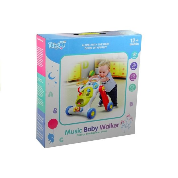 Colourful Pusher Educational Walker for Baby Sound & Light Effects 4