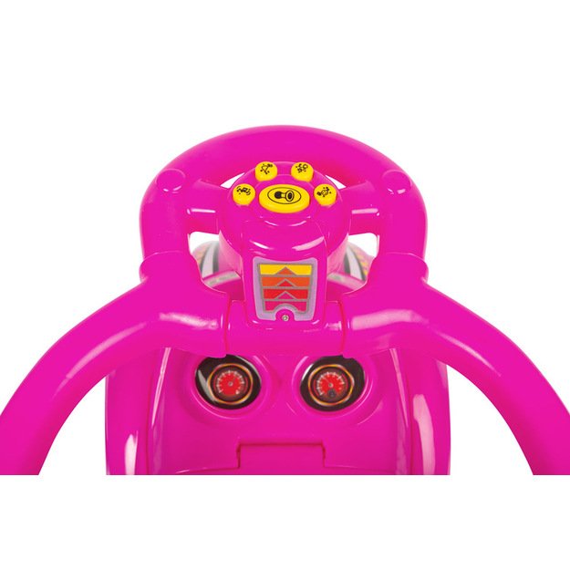 RACE CAR RIDE-ON PINK 6