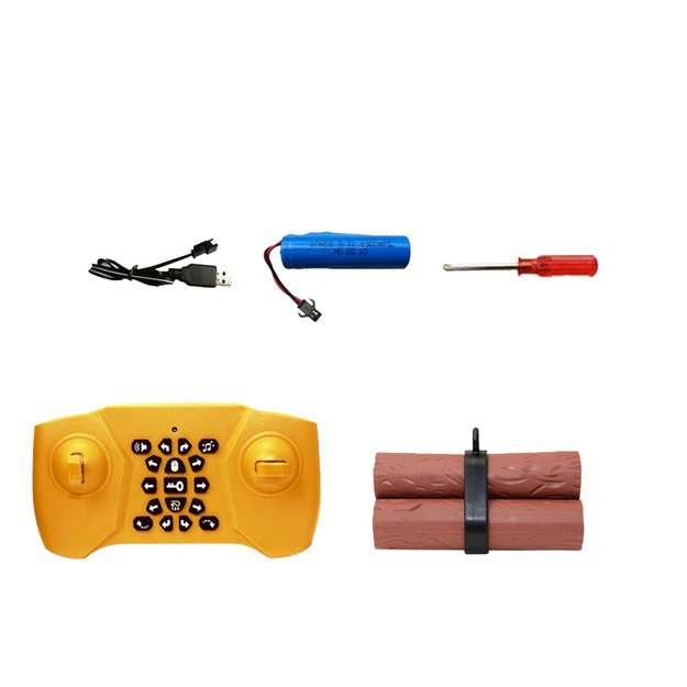 Remote Controlled Forklift Truck 360 Degree Rotation Luminous Wheels 2