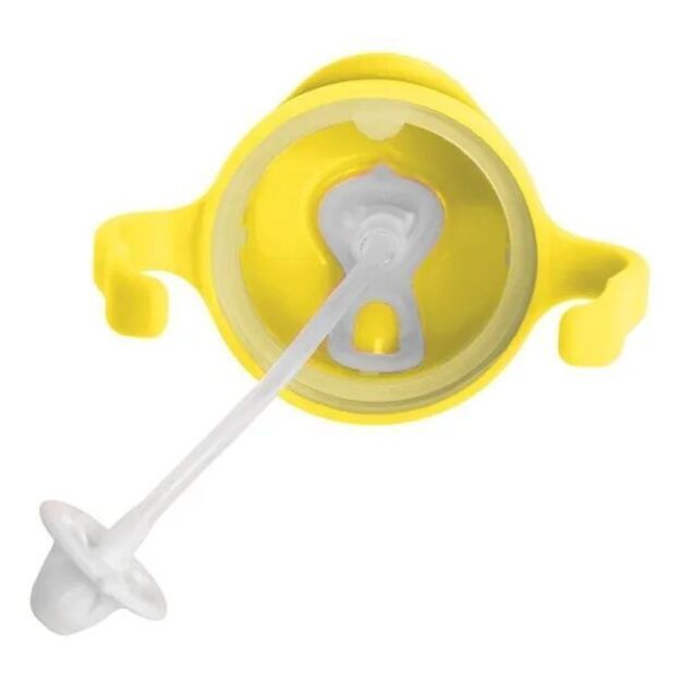 5070 BOTTLE WITH STRAW LEMON BB0050 2