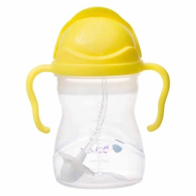 5070 BOTTLE WITH STRAW LEMON BB0050 1