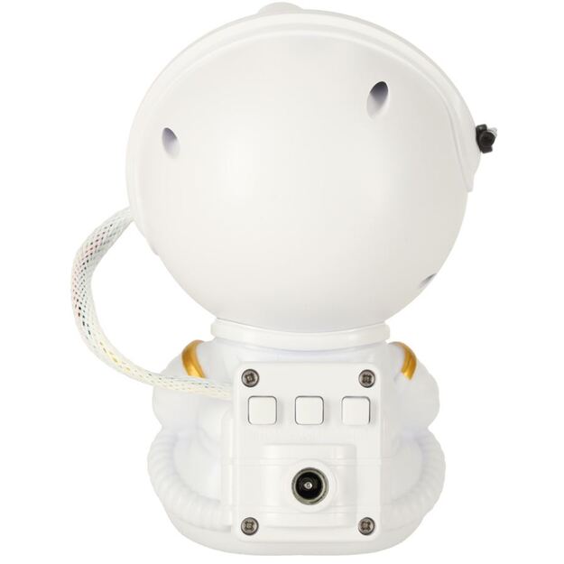 Projector Astronaut - star and light effects (white)