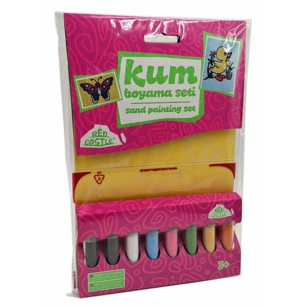 Red Castle kūrybinis smėlio rinkinys, Drugelis ir Ančiukas