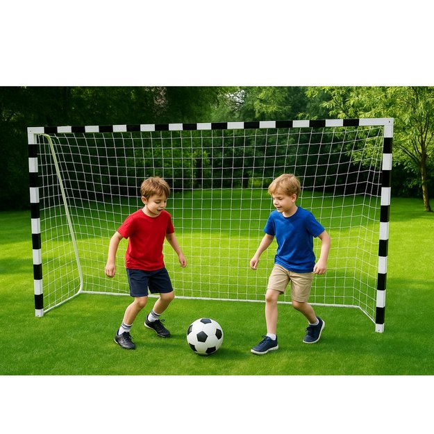 Soccer Training Goal With Square Frame 300x200x110cm 2