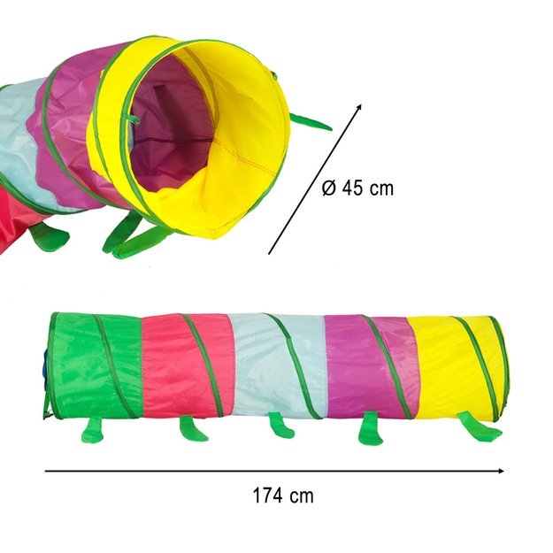 Sulankstomas tunelis vaikams "Vikšras" 2