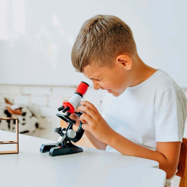 Mokslo mikroskopo mokykliniai priedai 36