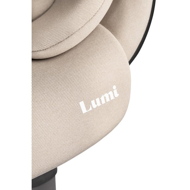 LUMI I-SIZE CAR SEAT BEIGE (40-150) 13