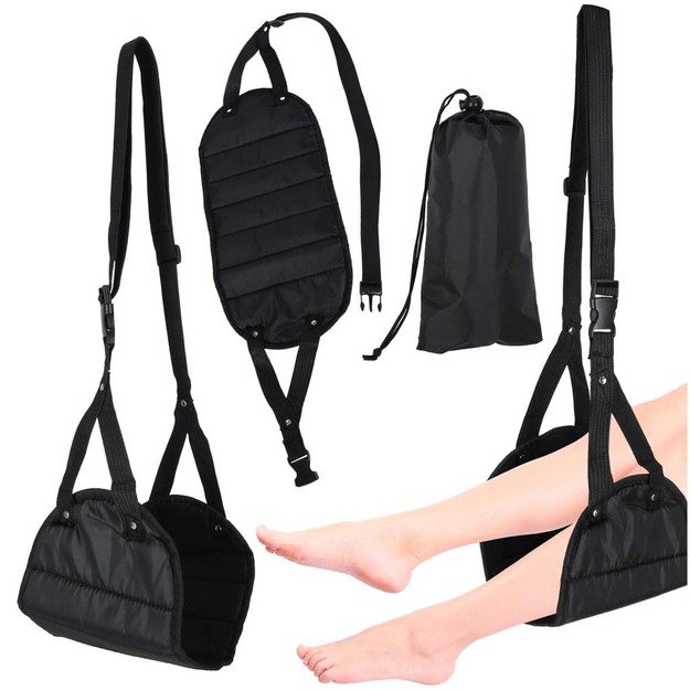 Pakabinamas kojūgalis mini hamakas kojos kelionės kelionės kojūgalis