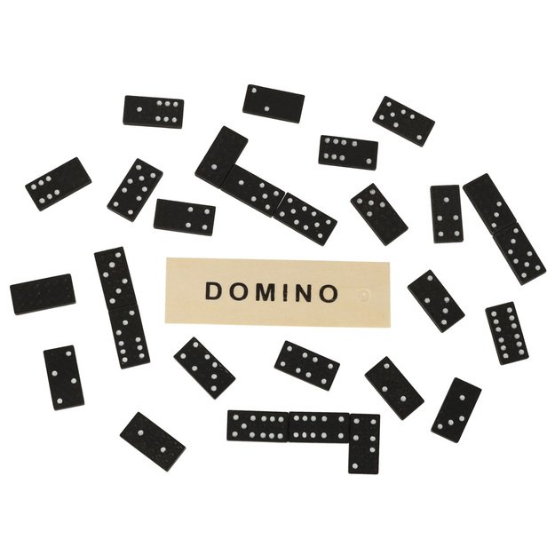 Medinis domino šeimos žaidimas + dėžutė