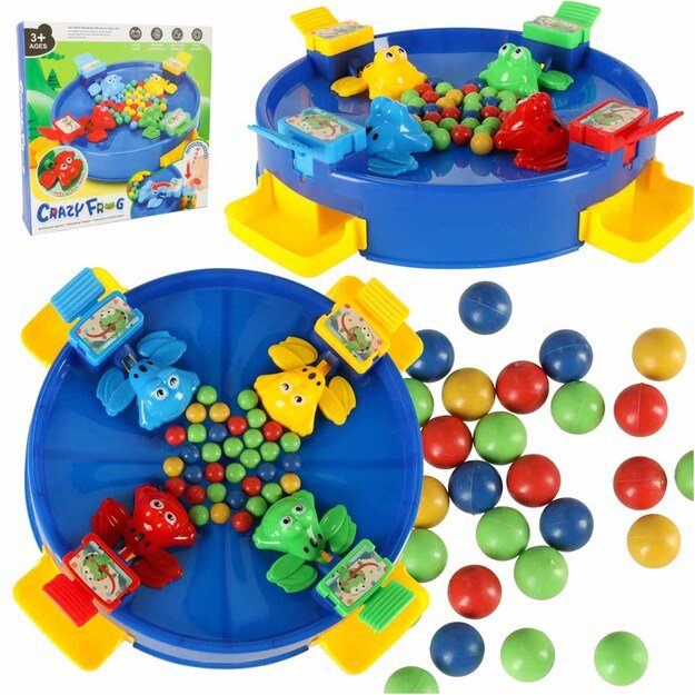 &Scaron;okinėjimo žaidimas alkanos varlės 4 žaidėjai