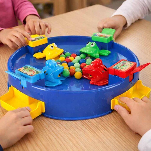 &Scaron;okinėjimo žaidimas alkanos varlės 4 žaidėjai