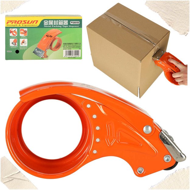 Juostos dozatorius lipnios juostos vyniotuvas metalinis 5 cm 14