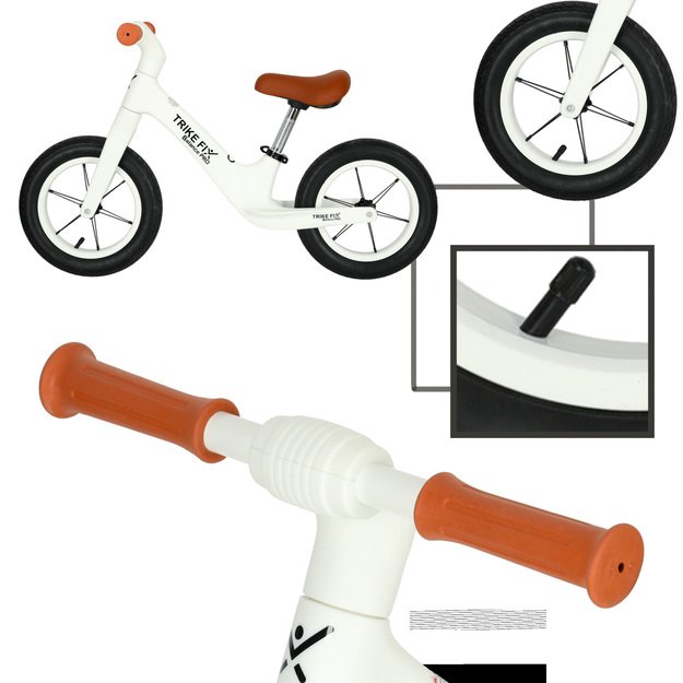 Trike Fix Balance PRO krosinis dviratis baltos spalvos