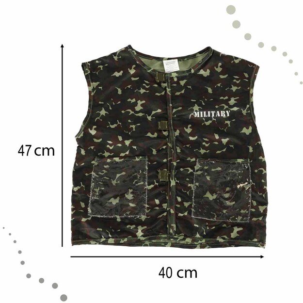 Karnavalinis kostiumas šalmas kareivis 3-8 metų amžiaus 20