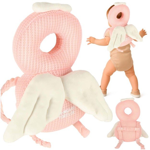 Galvos apsaugos pagalvėlė, skirta mokytis vaikščioti, kuprinė kritimo saugos angelas