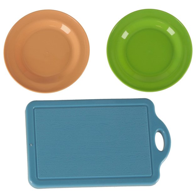 Daržovių ir vaisių pjaustymo rinkinys 36 el. su priedais - kūrybiška maisto gaminimo pramoga 4