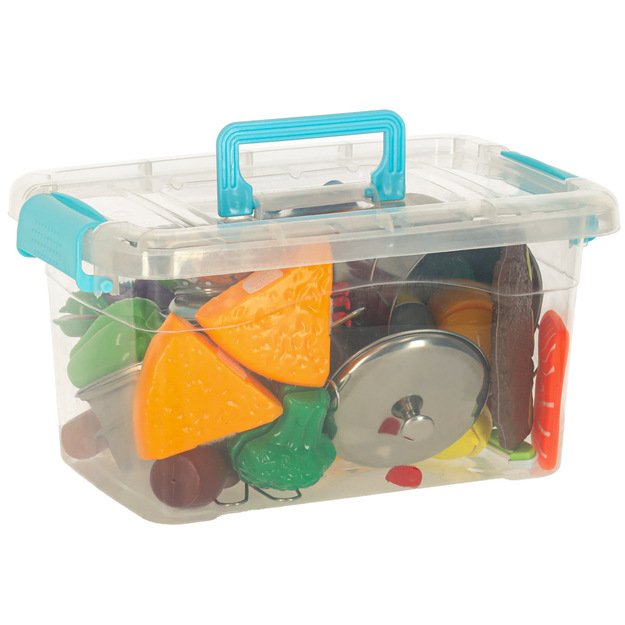 Daržovių ir vaisių pjaustymo rinkinys 36 el. su priedais - kūrybiška maisto gaminimo pramoga 11