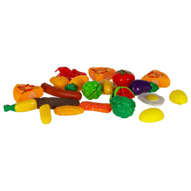 Daržovių ir vaisių pjaustymo rinkinys 36 el. su priedais - kūrybiška maisto gaminimo pramoga 7