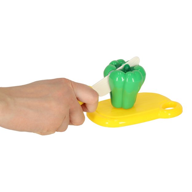 Daržovės vaisiai pjaustymui skirtas maistas Velcro priedai 1