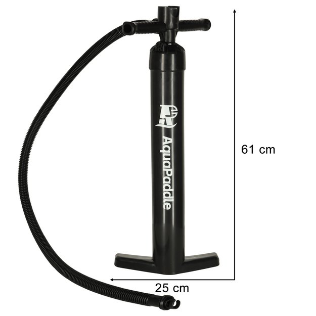 Manual paddle air pump