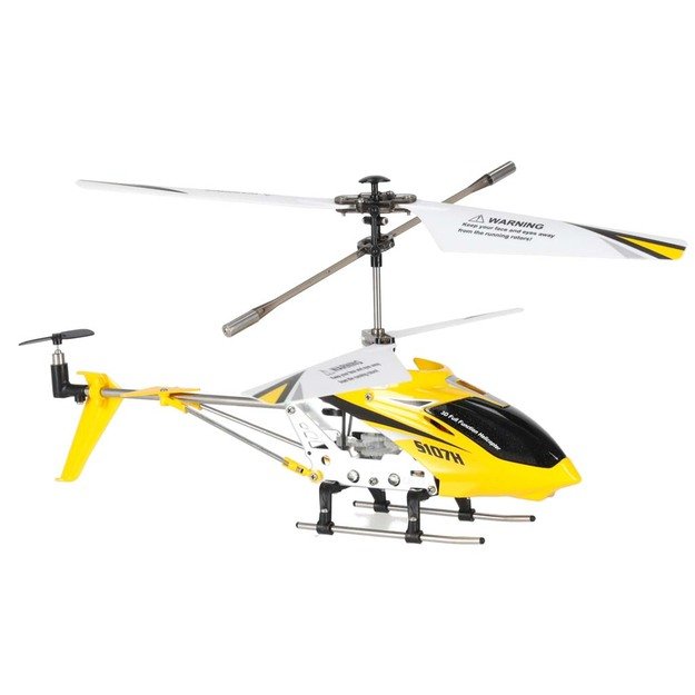 SYMA S107H RC sraigtasparnis 2.4GHz RTF geltonos spalvos 20