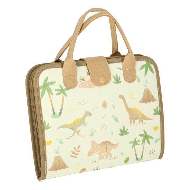 Sensorinė veiklos kuprinė montessori dinosaur  2