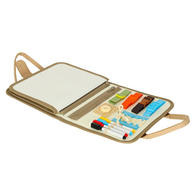 Sensorinė veiklos kuprinė montessori dinosaur  3