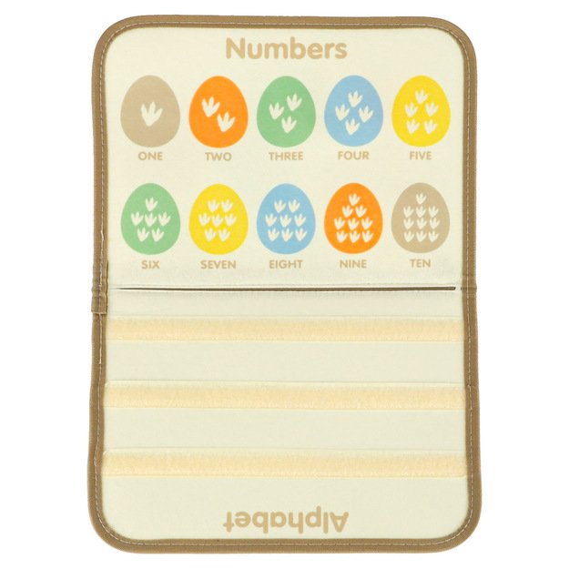 Sensorinė veiklos kuprinė montessori dinosaur  6