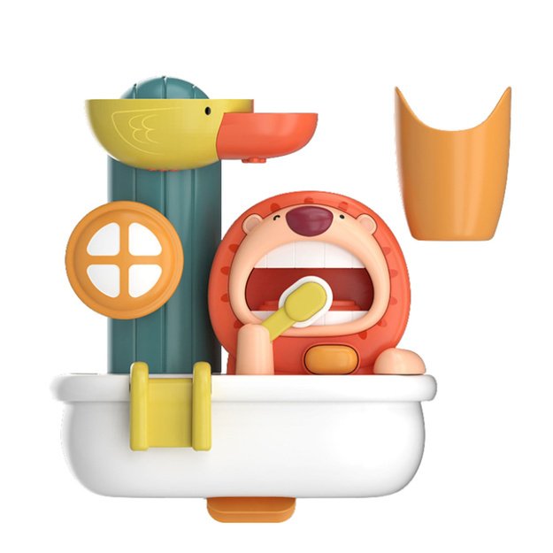 Bath Toy Foam Machine Lion Duck 1