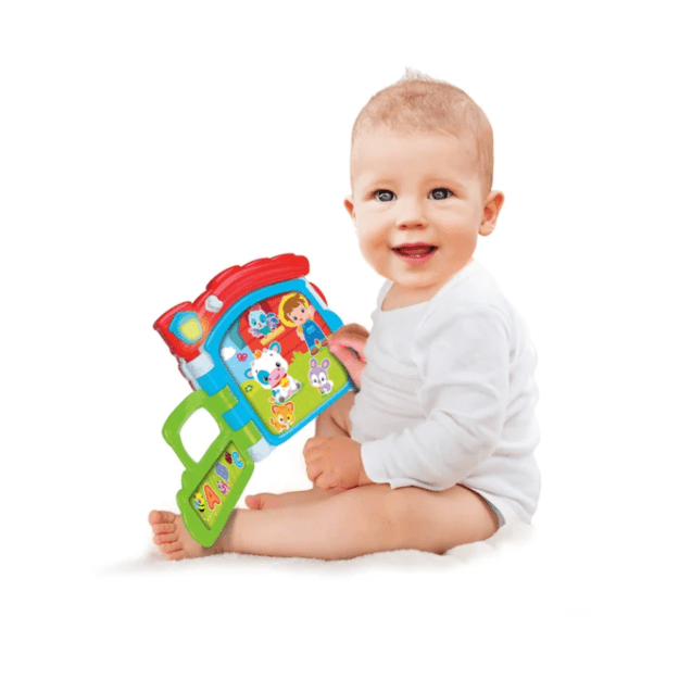 Interactive Educational Book: Farm (Polish and German Language) Clementoni 17652 2