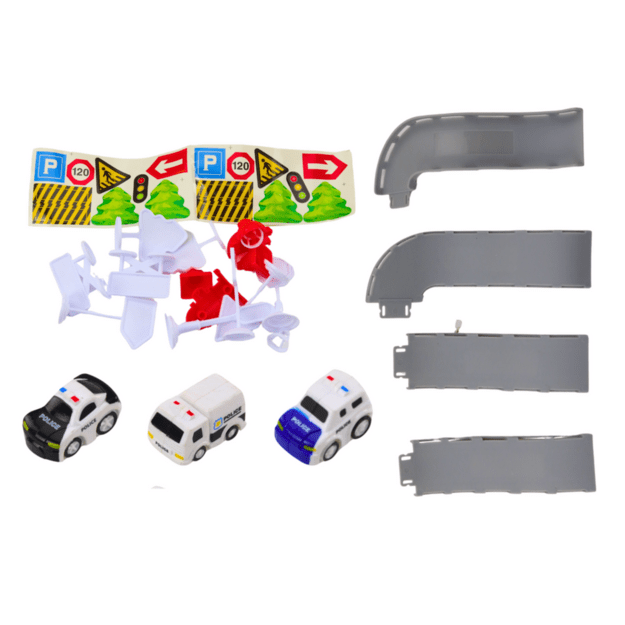 Interaktyvus 2in1 lėktuvas–policijos stotis 2