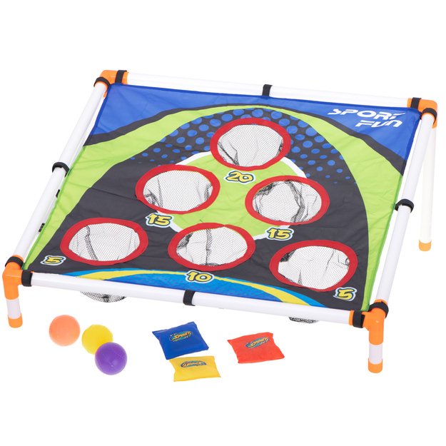 Metimas į taikinį su maišais smiginio įgūdžių žaidimas 14